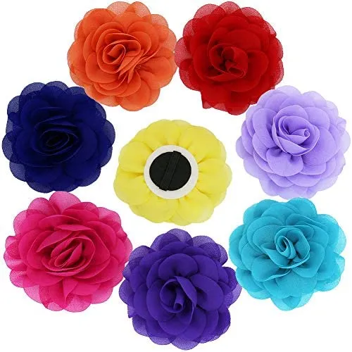 Collares de flores para mascotas, accesorios para gatos,