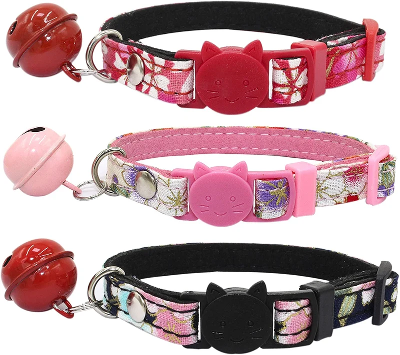 Thain - Collar para gato, diseño de pajarita