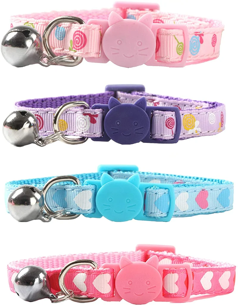 Thain - Collar para gato, diseño de pajarita