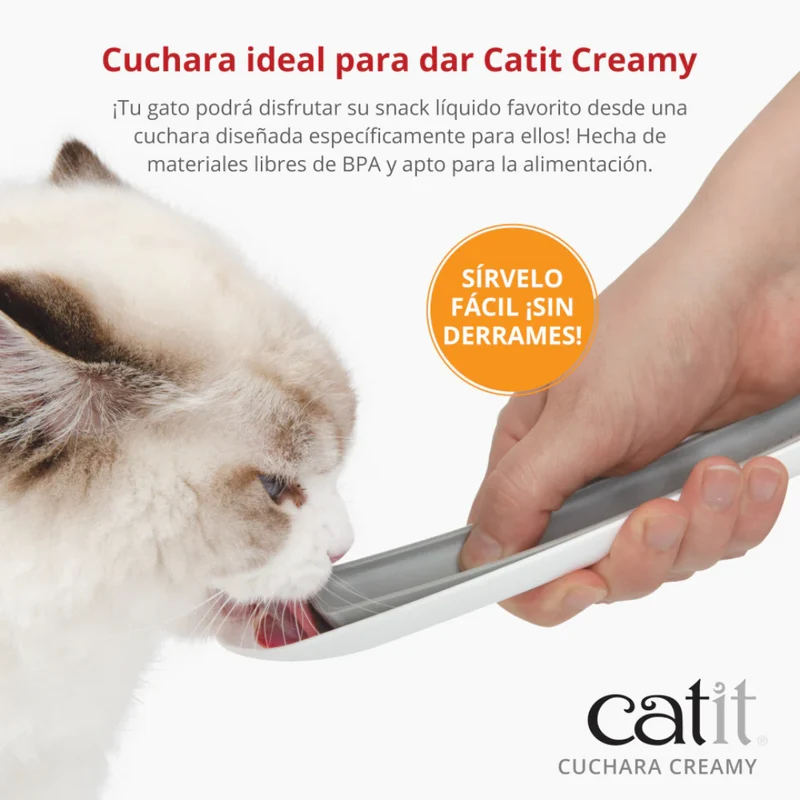 CATIT CREAMY CUCHARA GATOS