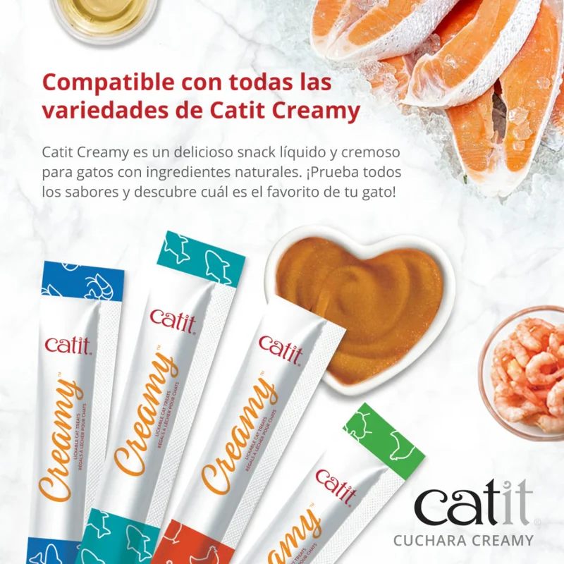 CATIT CREAMY CUCHARA GATOS