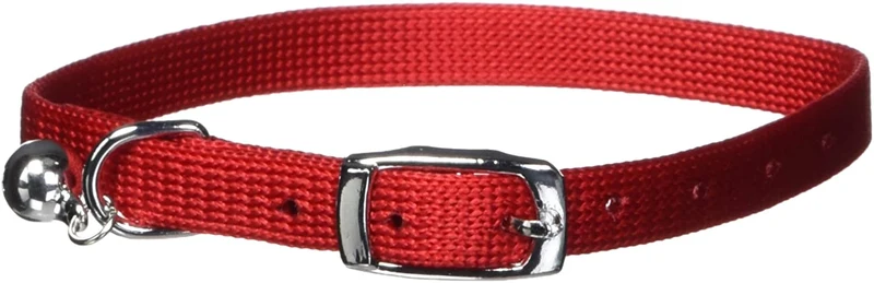 CATIT ajustable de nylon Gato Collar, Rojo