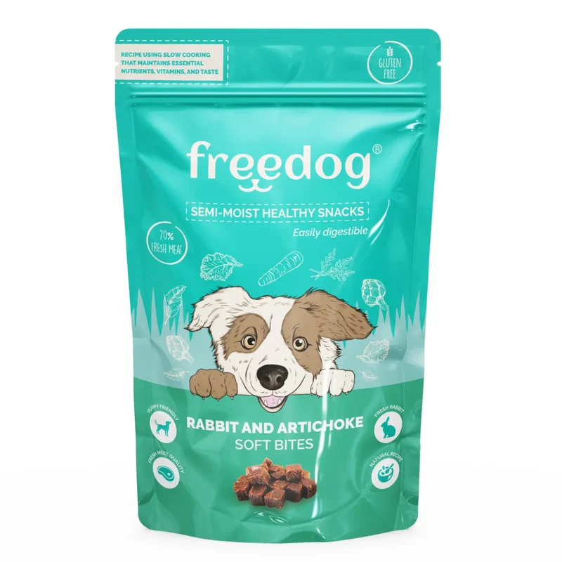Freedog Soft Bites Snack para Perros Semi-húmedo 100 g