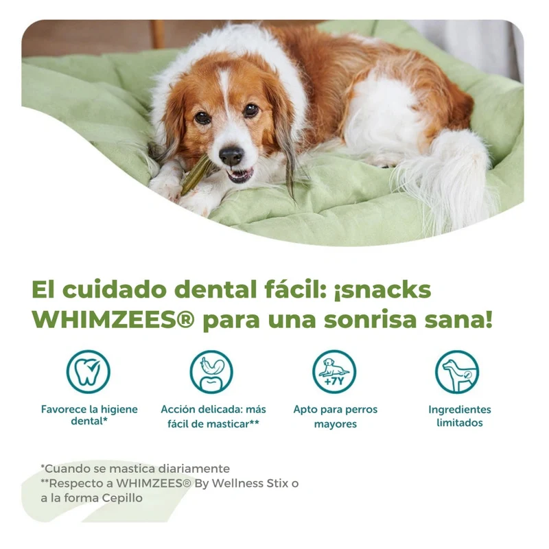 Whimzees Soft Value Snack Blandos para Perros - Bolsa de 360 g
