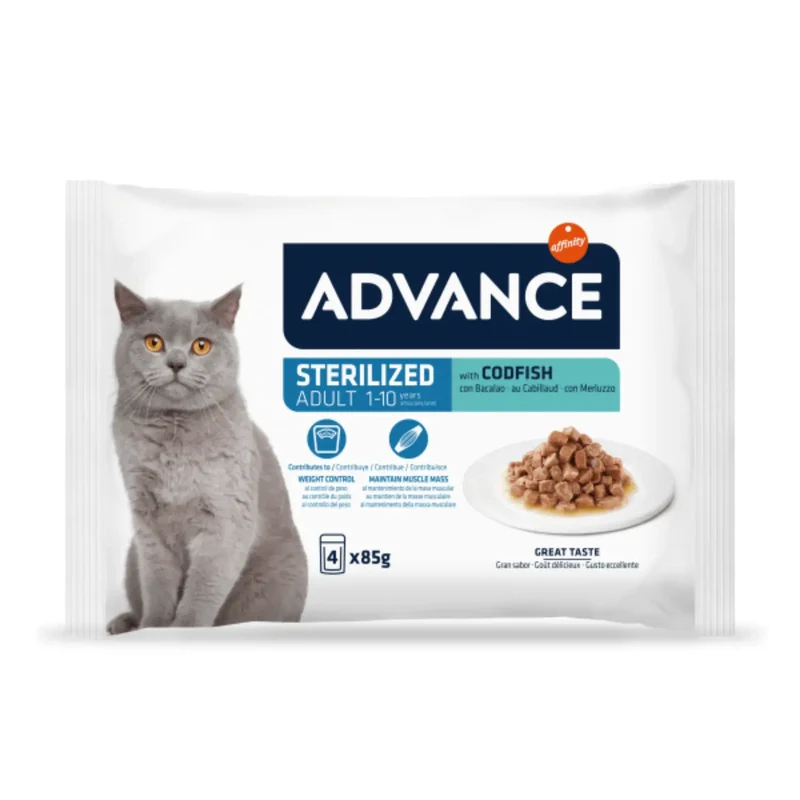 Advance Cat Bocaditos En Salsa 340 g