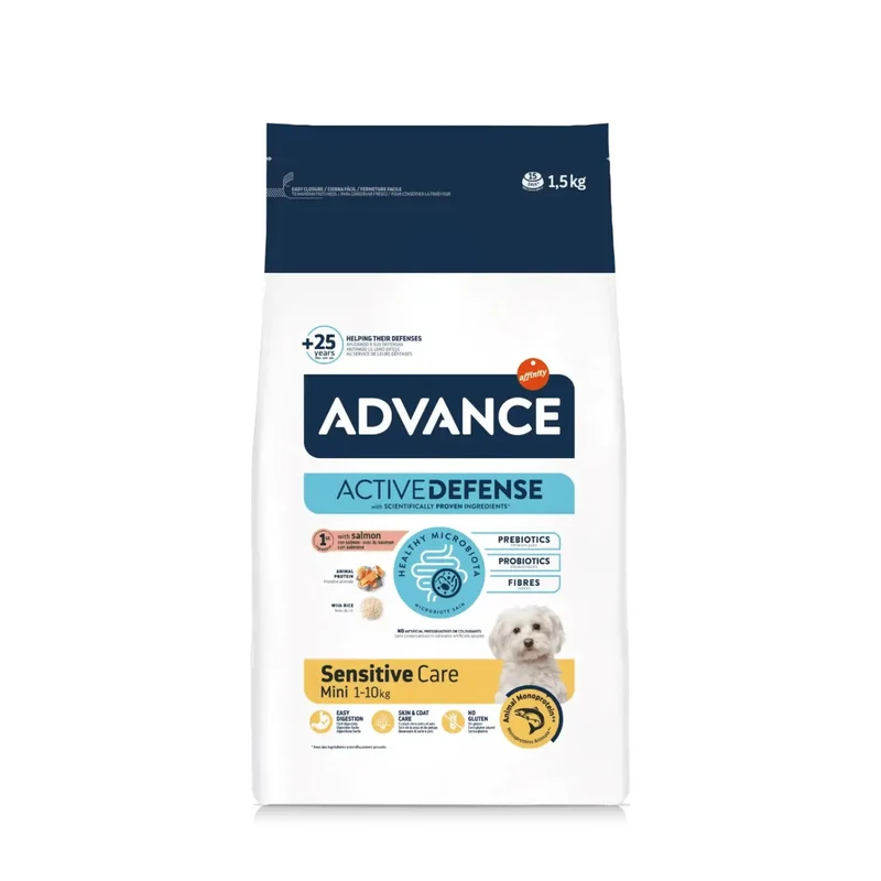 Advance Dog Adult Mini Sensitive Care Salmón