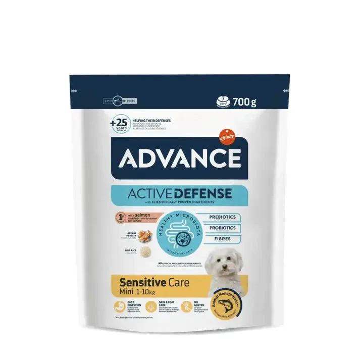 Advance Dog Adult Mini Sensitive Care Salmón