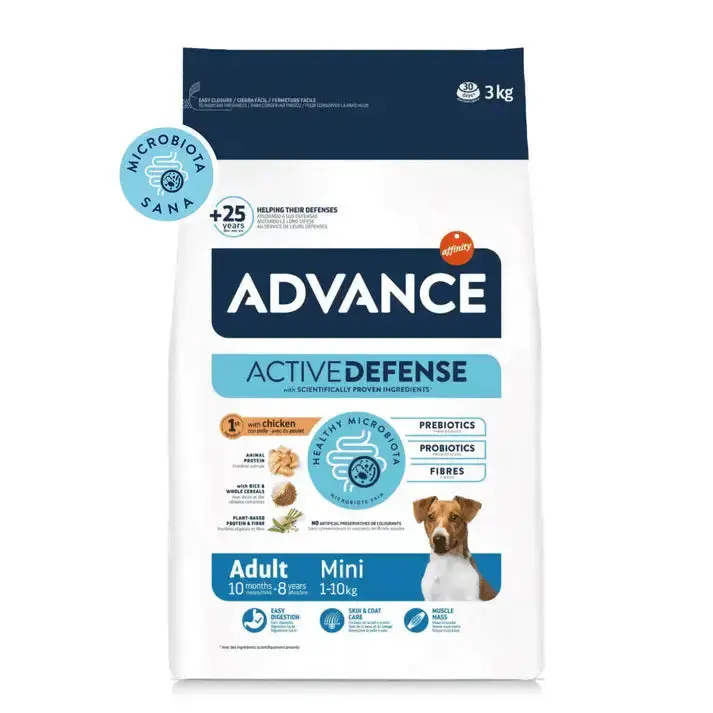 Advance Dog Adult Mini Chicken & Rice - Pienso de Pollo y Arroz para Perros