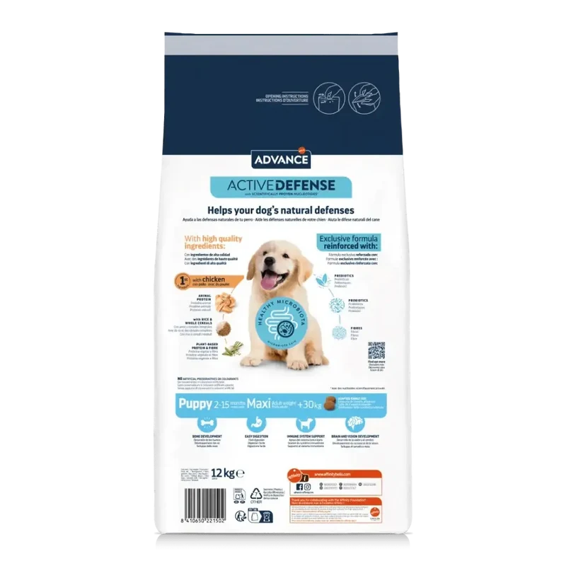 Advance Puppy Maxi Pienso para Cachorros de Raza Grande