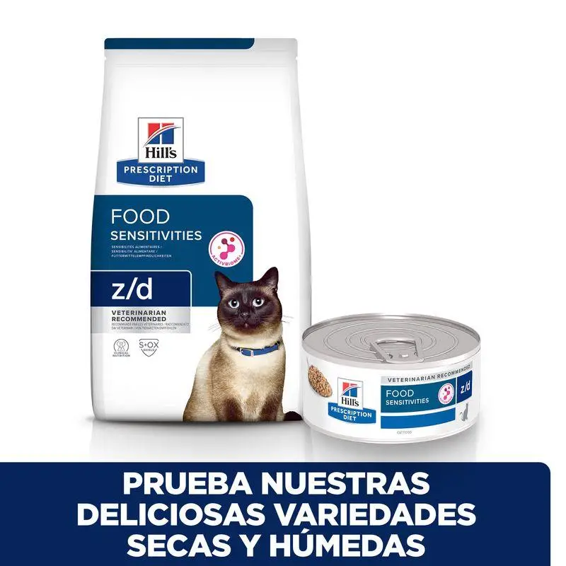 Hill'S Z/D 156 g Ultra (Hipersensibilidad Alimentaria) Alimento para Gatos