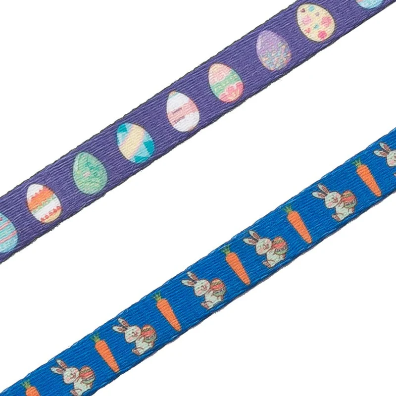 PAWCHIE - Collares para gato con campana - 2 unidades ajustables con huevo de Pascua y conejo de 20 a 11.0 in