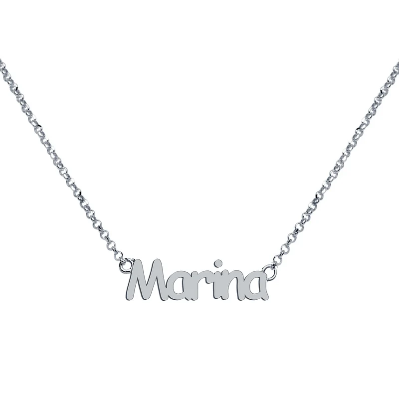 Collar de Plata 925 con Nombre Grabado