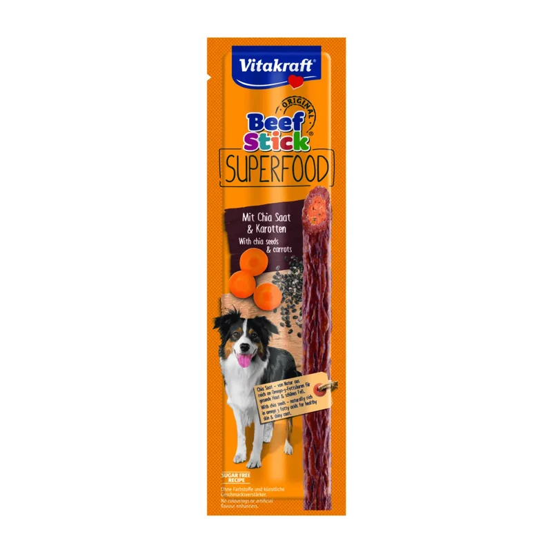 Vitakraft Snack Beef Stick para Perros Superfood 25 g