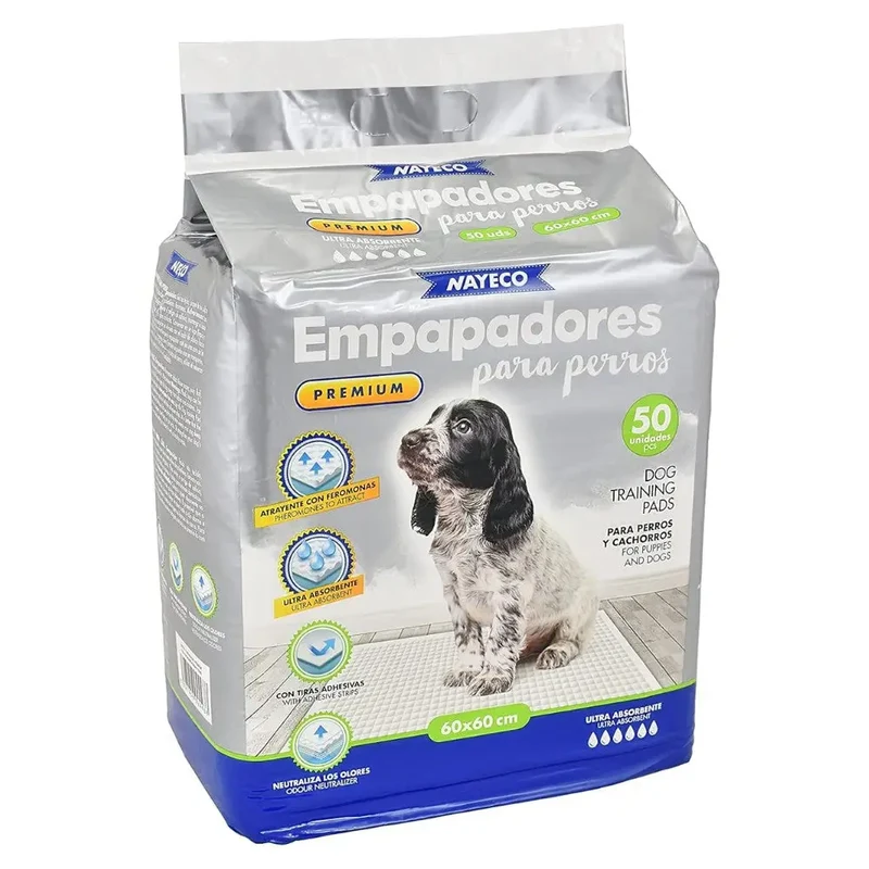 Nayeco Empapadores Premium Ultra Absorbentes con Feromonas para Perros