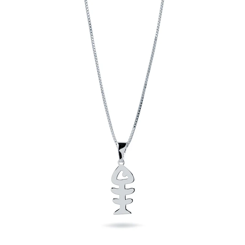 Colgante Raspa de Plata 925 Personalizado