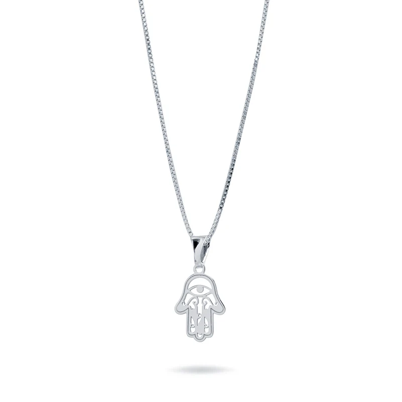 Colgante Mano de Fátima de Plata 925