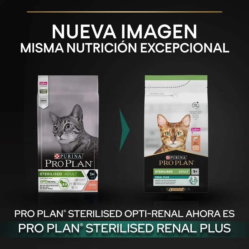 Pro Plan Cat Sterilized Adult Renal+ Salmón 10 kg