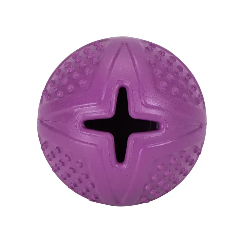 Juguete Perro Goma Snack Magic Mushroom Violeta 8.7x7 cm