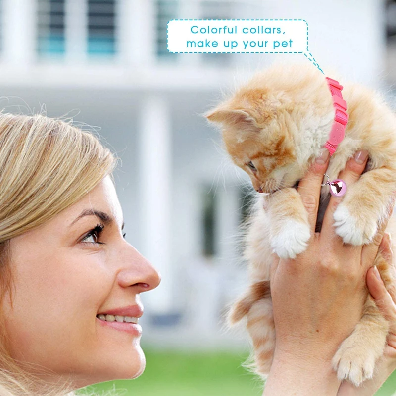 Numal cachorro ID collares para perros y gatos juego de, 12 piezas hecho de Super suave de nylon y cierre de seguridad Ideal para forro polar Identificación con tabla de registros