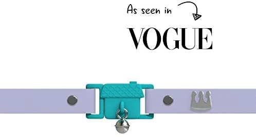 Collar de gato de Kittyrama. Ganador del premio. Como se ve en British Vogue. Otros estilos y colores disponibles. Para gatos adultos.
