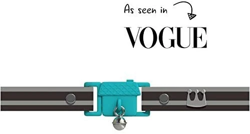 Collar de gato de Kittyrama. Ganador del premio. Como se ve en British Vogue. Otros estilos y colores disponibles. Para gatos adultos.