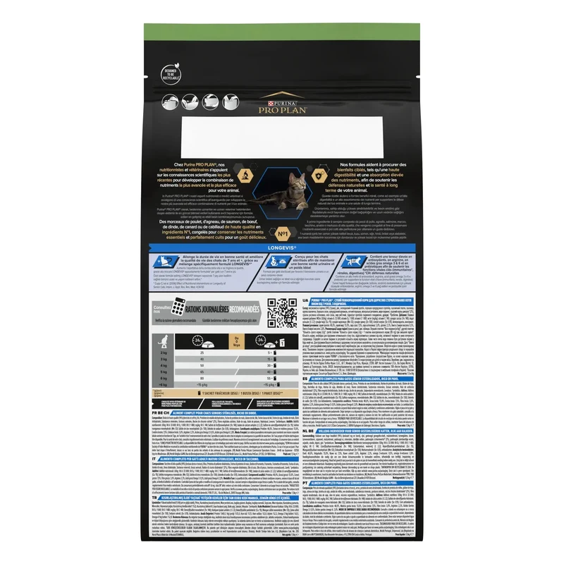 Pro Plan Cat Sterilized Senior 7+ Pavo 1,5 kg