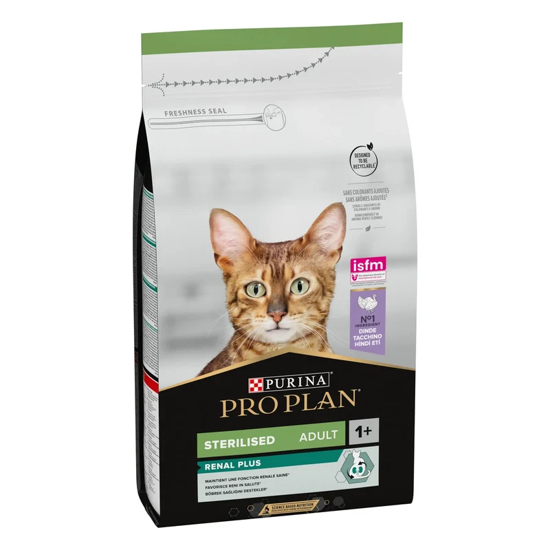 Pro Plan Cat Sterilized Adult Renal+ Pavo 1,5 kg