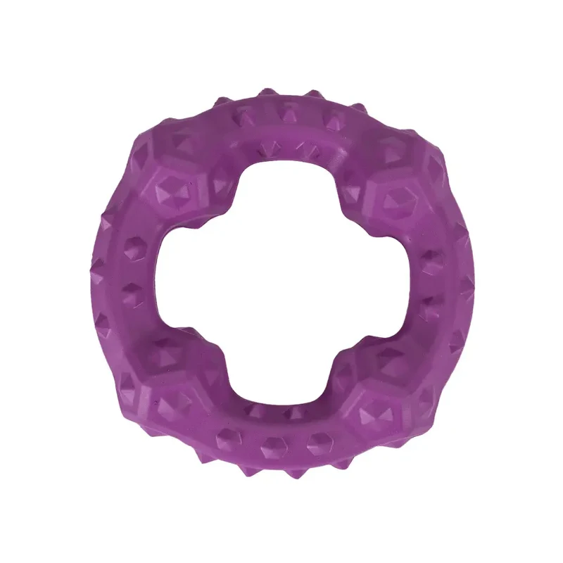 Juguete Perro Goma Round about Violeta 11.4x11.4x3.1 cm