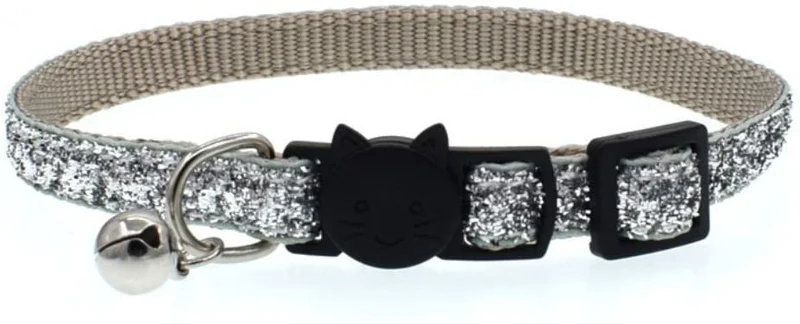 Collar de gato con cascabeles para mascotas, diseño de hada