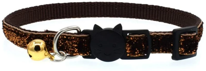 Collar de gato con cascabeles para mascotas, diseño de hada