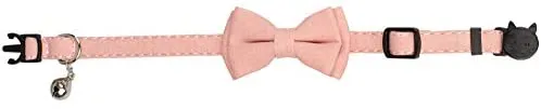 Gyapet Collar para gatos y mascotas Romper con timbre Bowtie Floral lazo desmontable ajustable de seguridad cachorro