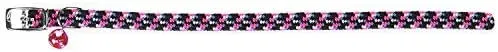 Coastal Pet Products ccp7721npk Li 'l Pals elástico reflectante ajustable Cachorro Seguridad Collar con cascabeles, color rosa neón