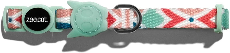 Zee.Cat Collar | Collares de gato ajustables | Hebilla de rotura | Longitud - 7.8-11.8 pulgadas