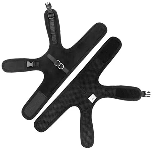 KOOLTAIL Escape Proof Cat Harness and Leash for Walking, Adjustable Soft Vest Harness for Cats Black
