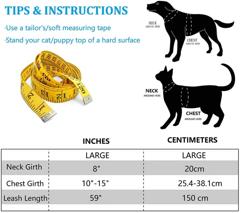 DCSUIT Cat Harness Leash Set - Escape Proof Safety Pink Cute Small Dog Soft Mesh Breathable Full Body Vest Harness,Adjustable Comfort Fit for Puppy/Kittens/Rabbits/Small Animals Easy Walking Outside