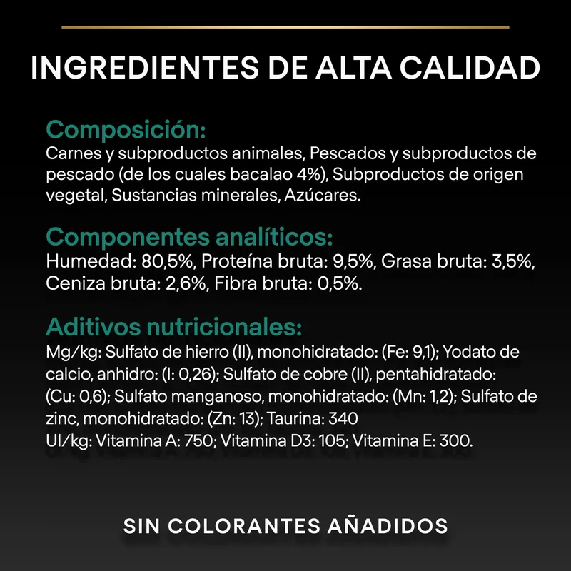 Pro Plan Cat Sobre Sterilised Bacalao Pack 10x75 g