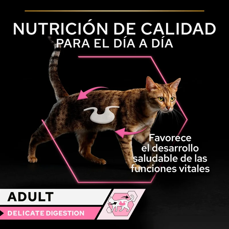 Pro Plan Cat Sobre Delicate Pescado y Pavo Pack 10X85 g