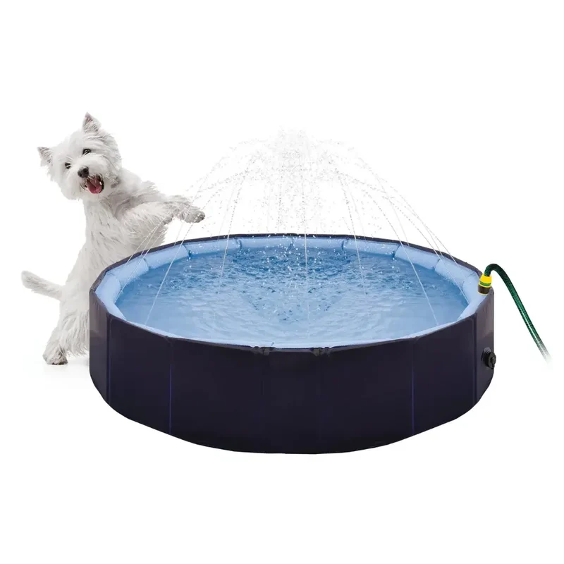 Piscina Para Perros Splash 2 En 1 120 cm