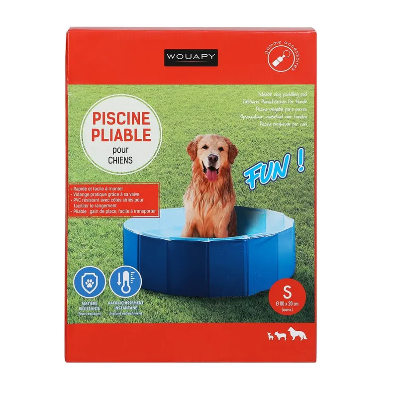 Piscina Para Perros 80 cm Wouapy
