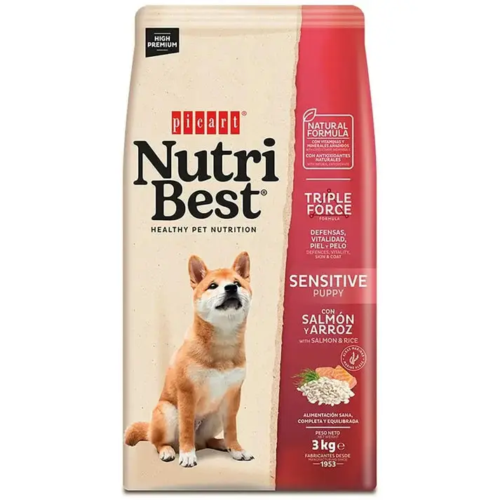 Picart Nutribest Dog Puppy Salmón 3 kg
