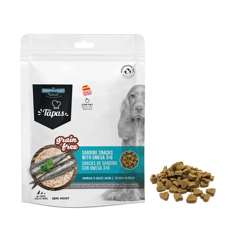 TAPAS GOURMET SARDINA SIN CEREAL MEDITERRANEAN NATURAL - 10x150 GR