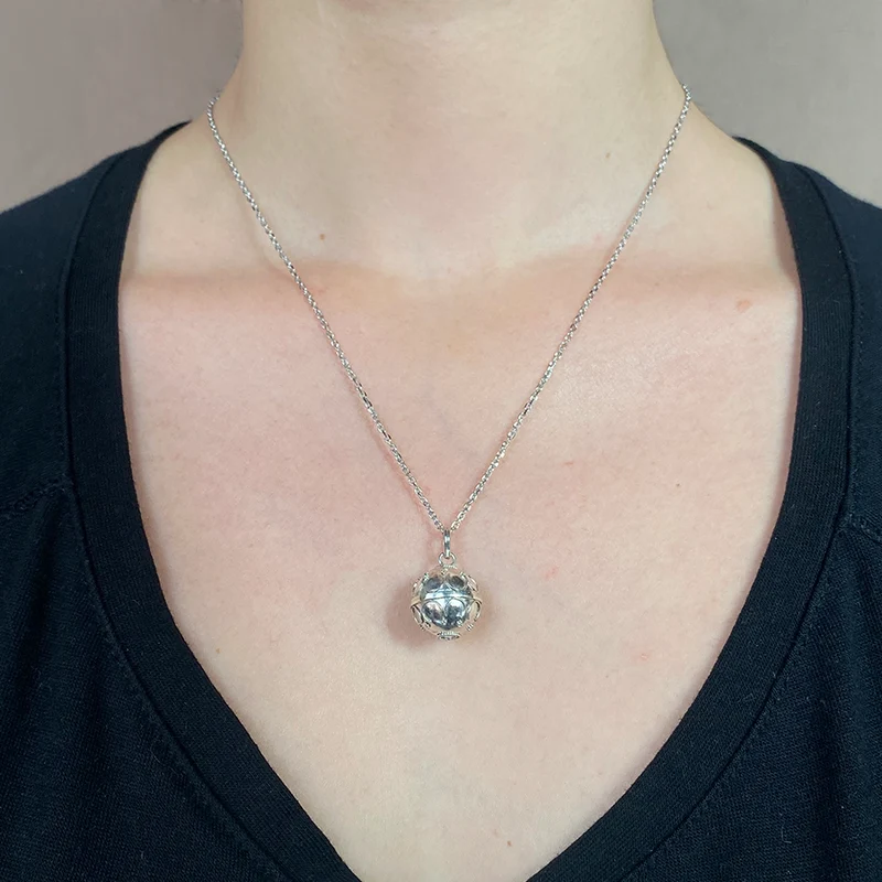 Collar Llamador de Ángeles de Plata 925