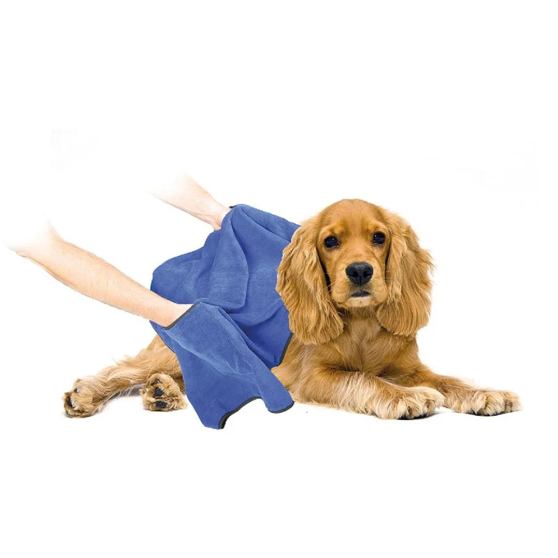 TOALLA BAÑO PARA PERROS MICROFIBRA DUVO