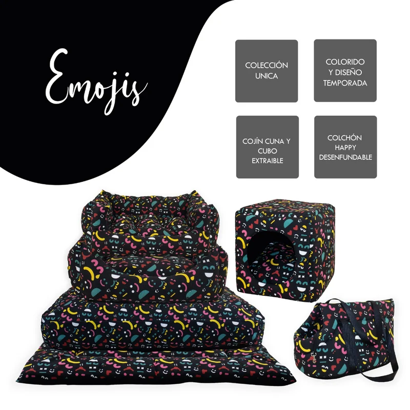 BOLSO YAGU ESPUMA EMOJIS
