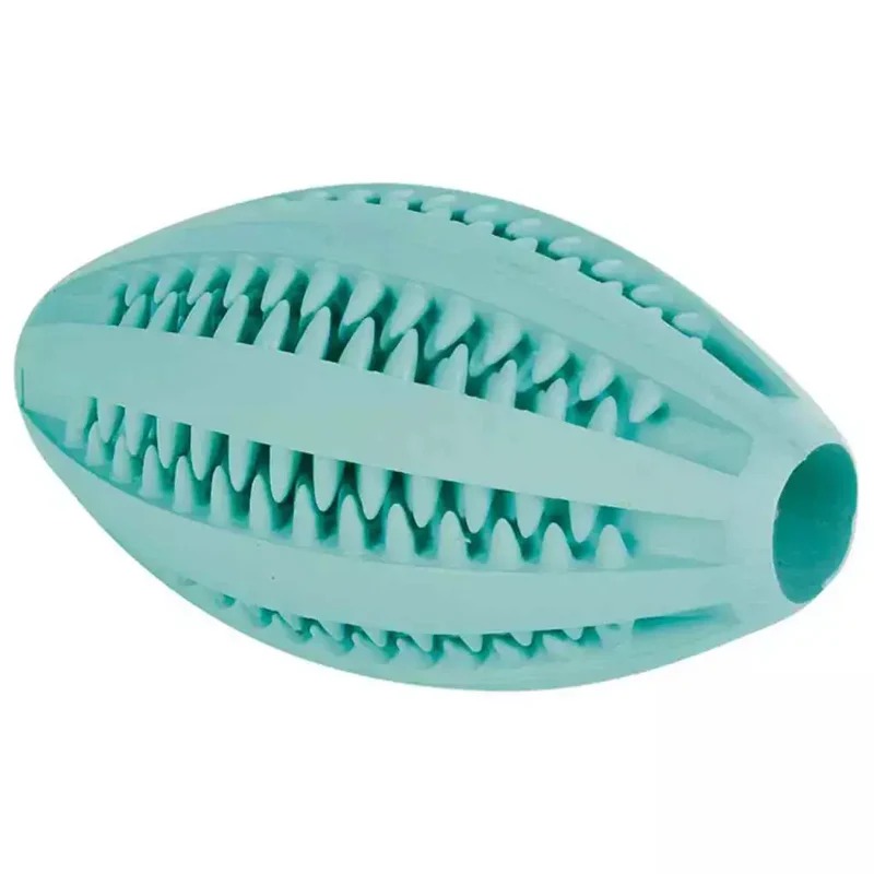 Juguete Perro Pelota Rugby Dental 11 cm