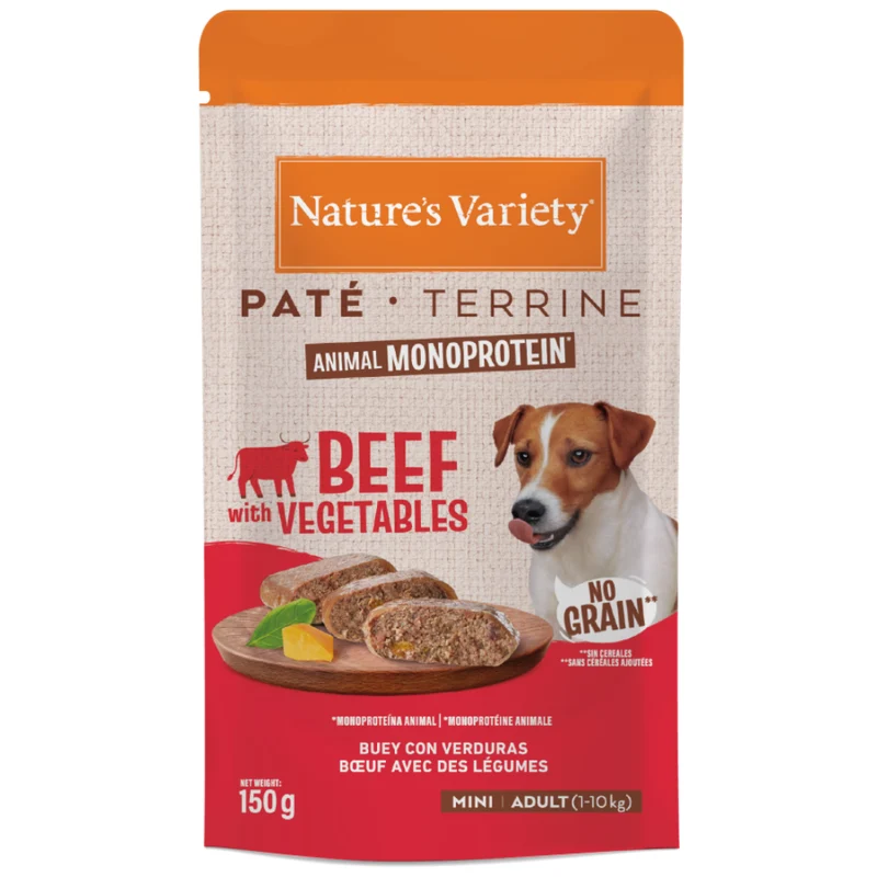 Nature'S Variety Dog Original Paté Mini Buey 150 g Tarrina