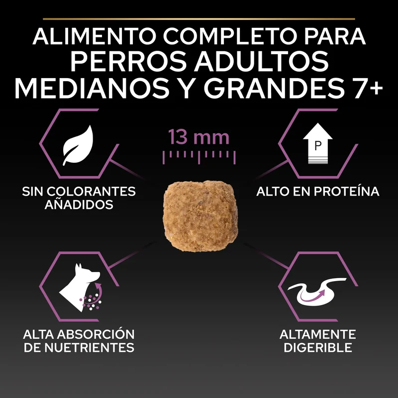 Pro Plan Dog Medium Y Large Adult Agedefen7+ Pollo 3 kg