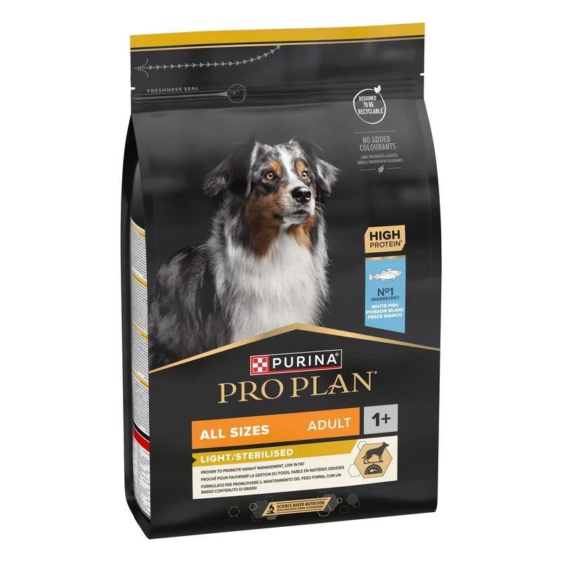 Pro Plan Dog Allsize Light Sterilized Pescado 3 kg
