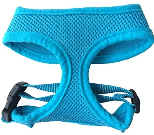 Soft Mesh Dog Cat Harness No Pull Comfort Padded Vest for Small Pet Cat and Puppy