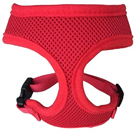 Soft Mesh Dog Cat Harness No Pull Comfort Padded Vest for Small Pet Cat and Puppy